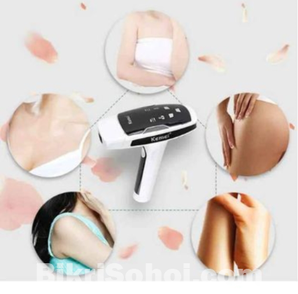 Permanent hair removal IPL laser. Kemei km6812